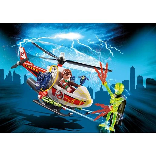 Playmobil - Cazafantasmas Venkman Con Helicóptero - 9385 5 Playmobil - Cazafantasmas Venkman Con Helicóptero - 9385 - Imagen 3