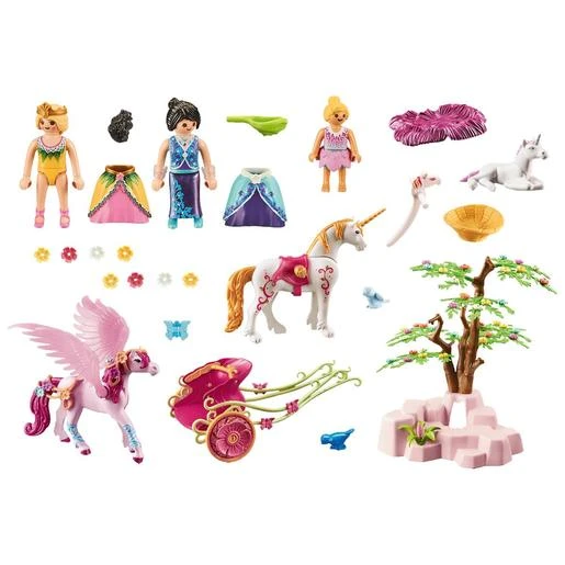 Playmobil - Carroza Unicornio Con Pegaso 4 Playmobil - Carroza Unicornio Con Pegaso - Imagen 2