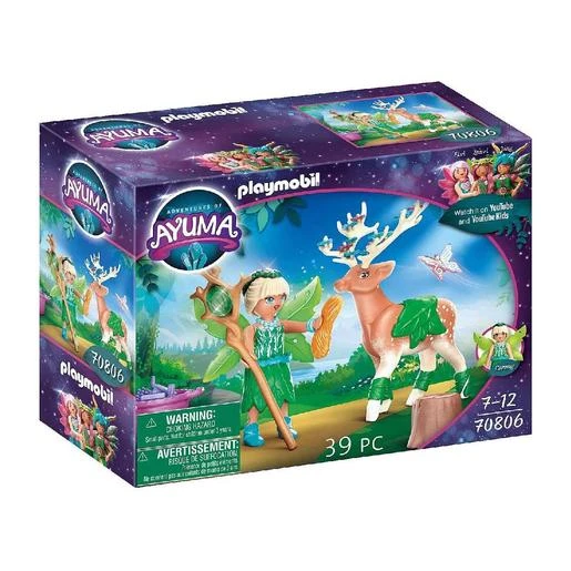 Playmobil - Adventures Of Ayuma - Forest Fairy Con Animal Del Alma - 70806 3 Playmobil - Adventures Of Ayuma - Forest Fairy Con Animal Del Alma - 70806