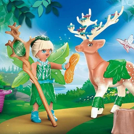 Playmobil - Adventures Of Ayuma - Forest Fairy Con Animal Del Alma - 70806 4 Playmobil - Adventures Of Ayuma - Forest Fairy Con Animal Del Alma - 70806 - Imagen 2