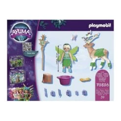 Playmobil - Adventures Of Ayuma - Forest Fairy Con Animal Del Alma - 70806 9 Playmobil - Adventures Of Ayuma - Forest Fairy Con Animal Del Alma - 70806 -Playmobil Ventas medias 588