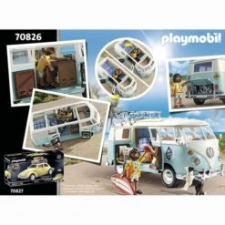 Playmobil - Volkswagen T1 Camping Bus - Edición Especial 70826 -Playmobil Ventas medias 651