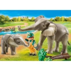 Playmobil - Recinto Exterior De Elefantes - 70324 -Playmobil Ventas medias 668