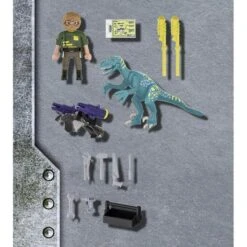 Playmobil - Dino Rise: Tío Rob Armamento Para La Batalla 70629 -Playmobil Ventas medias 75