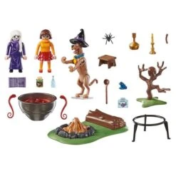 Playmobil - Scooby-Doo Aventura En El Caldero De La Bruja - 70366 6 Playmobil - Scooby-Doo Aventura En El Caldero De La Bruja - 70366 -Playmobil Ventas medias 750