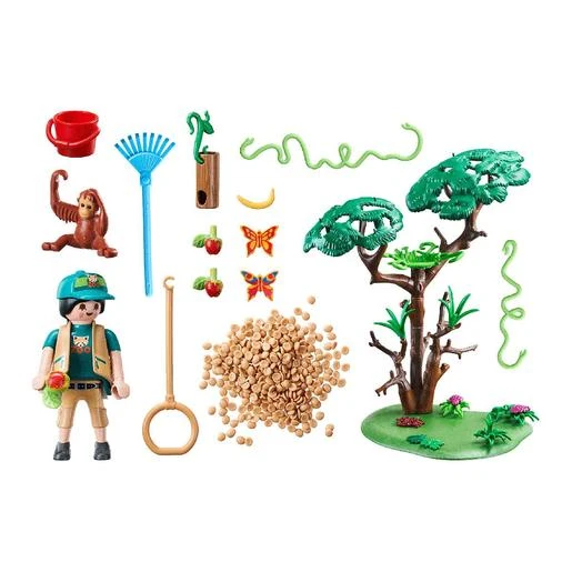 Playmobil - Orangutanes Con árbol - 70345 4 Playmobil - Orangutanes Con árbol - 70345 - Imagen 2
