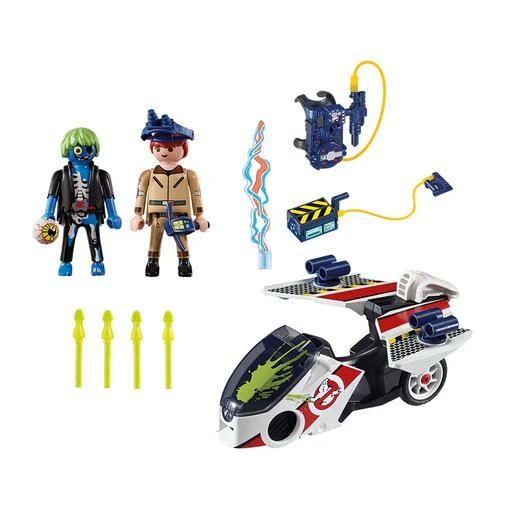 Playmobil - Cazafantasmas Stanz Con Moto Voladora - 9388 4 Playmobil - Cazafantasmas Stanz Con Moto Voladora - 9388 - Imagen 2