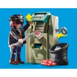 Playmobil - Moto De Policía: Persecución Del Ladrón De Dinero - 70572 -Playmobil Ventas medias 85