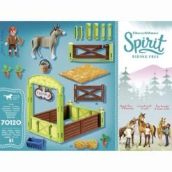 Playmobil - Establo Trasqui Y Señor Zanahoria -Playmobil Ventas medias 898