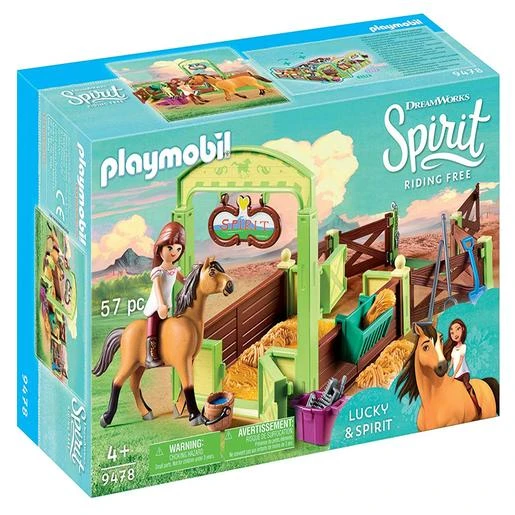 Playmobil Establo Lucky Y Spirit 3 Playmobil Establo Lucky Y Spirit