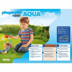 PLAYMOBIL ® 1 2 3 AQUA Tobogán De Agua 70270 -Playmobil Ventas playmobil 1 2 3 aqua tobogan de agua 70270 a282703 2