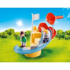 PLAYMOBIL ® 1 2 3 AQUA Tobogán De Agua 70270 -Playmobil Ventas playmobil 1 2 3 aqua tobogan de agua 70270 a282703 4