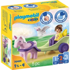 PLAYMOBIL ® 1 2 3 Carroza De Unicornio Con Hada -Playmobil Ventas playmobil 1 2 3 carroza de unicornio con hada a294035 3