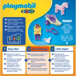 PLAYMOBIL ® 1 2 3 Carroza De Unicornio Con Hada -Playmobil Ventas playmobil 1 2 3 carroza de unicornio con hada a294035 4