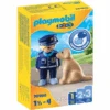 PLAYMOBIL ® 1 2 3 Oficial De Policía Con Perro -Playmobil Ventas playmobil 1 2 3 oficial de policia con perro a294048