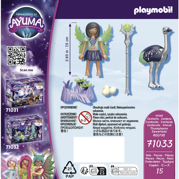 PLAYMOBIL ® Ayuma Hada De La Luna Con Alma Animal 7 PLAYMOBIL ® Ayuma Hada De La Luna Con Alma Animal - Imagen 5