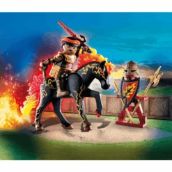 PLAYMOBIL ® Burnham Raiders - Fire Knights -Playmobil Ventas playmobil burnham raiders fire knights a394743 2