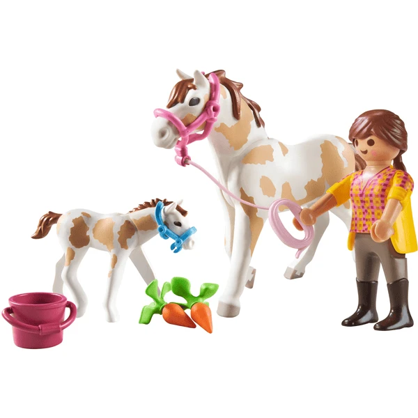 PLAYMOBIL Caballo Con Potro 4 PLAYMOBIL Caballo Con Potro - Imagen 2