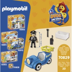 PLAYMOBIL ® Coche De Policía Mini Duck On Call -Playmobil Ventas playmobil coche de policia mini duck on call a330380 3