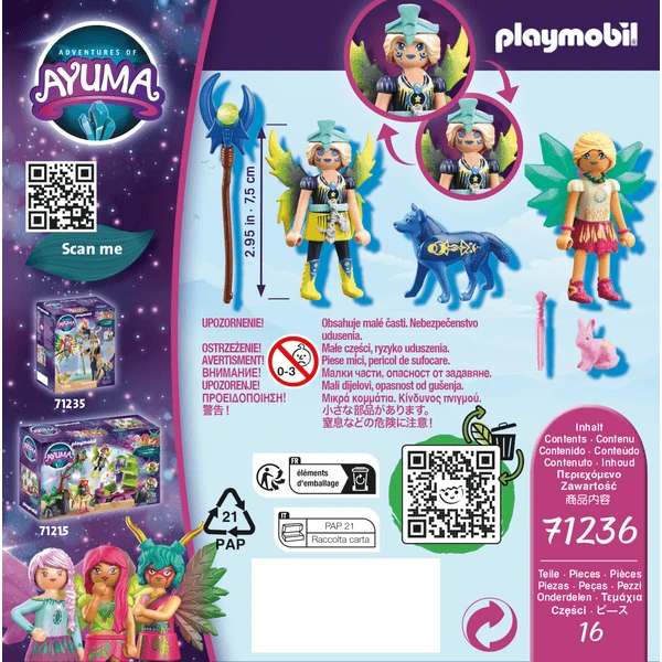 PLAYMOBIL ® Crystal Y Moon Fairy Con Animales 7 PLAYMOBIL ® Crystal Y Moon Fairy Con Animales - Imagen 5