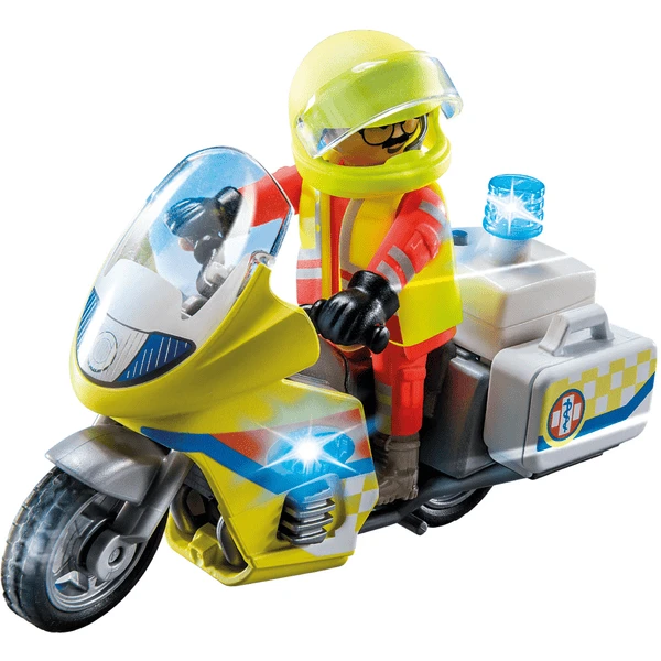 PLAYMOBIL ® Médico De Urgencias En Moto Con Luz Intermitente 4 PLAYMOBIL ® Médico De Urgencias En Moto Con Luz Intermitente - Imagen 2
