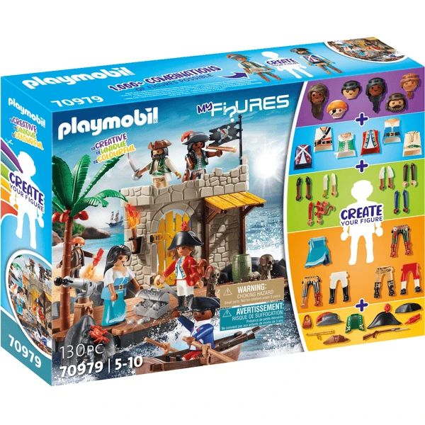 PLAYMOBIL ® Mis Cifras: Island De Los Piratas 3 PLAYMOBIL ® Mis Cifras: Island De Los Piratas