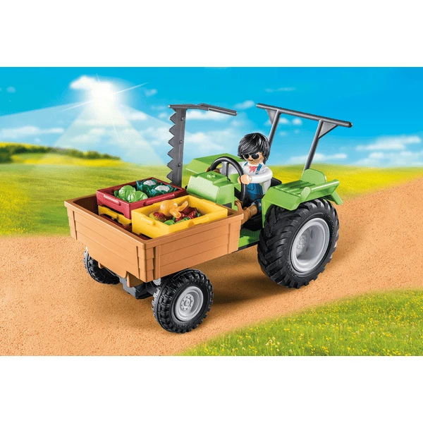 PLAYMOBIL Tractor Con Remolque 7 PLAYMOBIL Tractor Con Remolque - Imagen 5