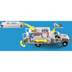 PLAYMOBIL® Vehículo De Rescate Ambulancia US 9 PLAYMOBIL® Vehículo De Rescate Ambulancia US -Playmobil Ventas playmobil vehiculo de rescate ambulancia us a330469 2