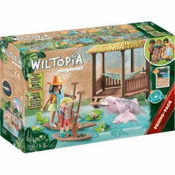 PLAYMOBIL ® Wiltopia - Remar Con El Delfín De Río